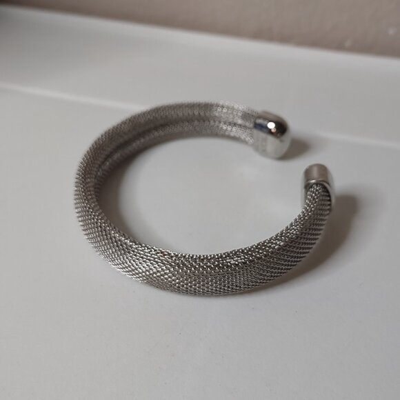 7 Inch INOX Metal Mesh Bracelet - Picture 2 of 8